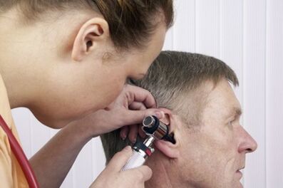 Hearing loss in a man on the background of the course of cervical osteochondrosis