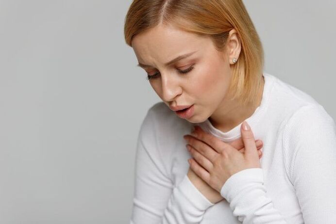 chest pain with osteochondrosis