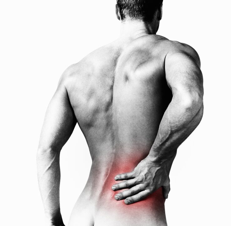 Lower back pain in men can be caused by a variety of reasons. 